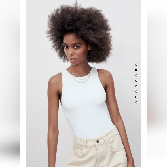 Zara Halterneck Bodysuit - Picture 1 of 3